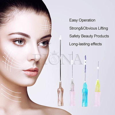 Pele que aperta a face lift de rosqueamento facial de 26G 50mm