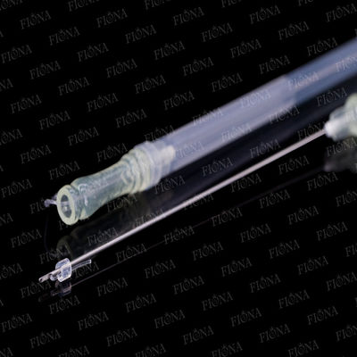 linhas farpadas de 19G 100mm PDO com cânula sem corte