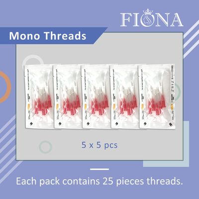 Mono cirurgia plástica dobro absorvente de linhas de parafuso