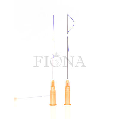 Elevador 27G 38mm da linha de parafuso da agulha de PDO Agulha Afiada