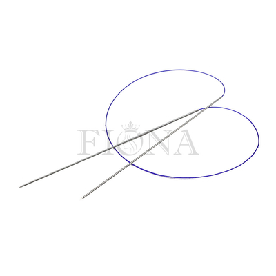 Levantamento dobro da silhueta da linha 21G 290mm 19G 460mm da agulha do braço dobro